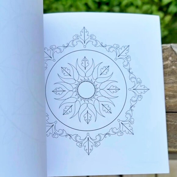 The Big Book of Mandalas Coloring Book - Picture 4 of 7